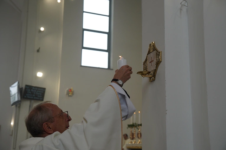 Powięcenie kościoła pw. św. Faustyny w Górze