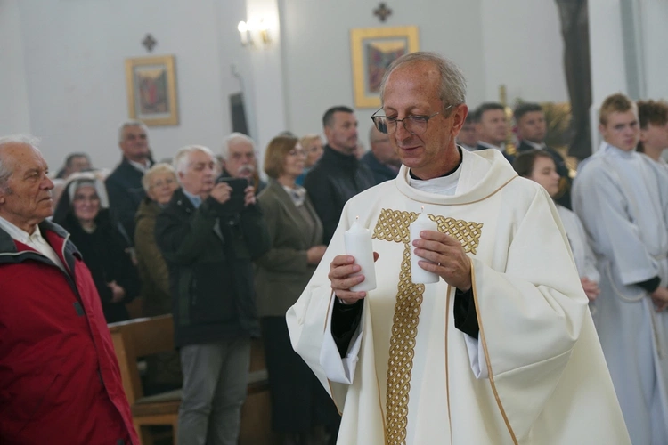 Powięcenie kościoła pw. św. Faustyny w Górze