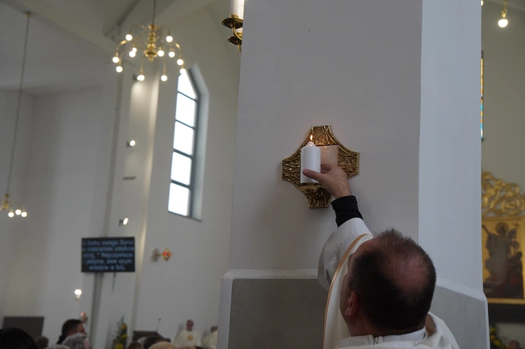 Powięcenie kościoła pw. św. Faustyny w Górze