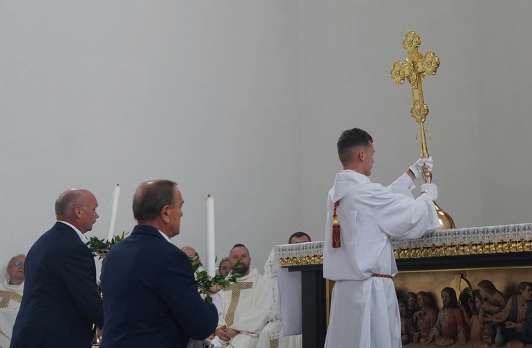 Powięcenie kościoła pw. św. Faustyny w Górze