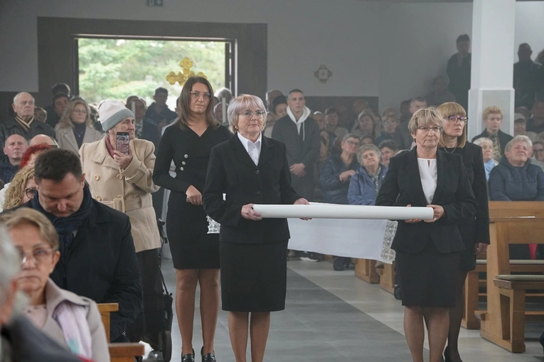 Powięcenie kościoła pw. św. Faustyny w Górze