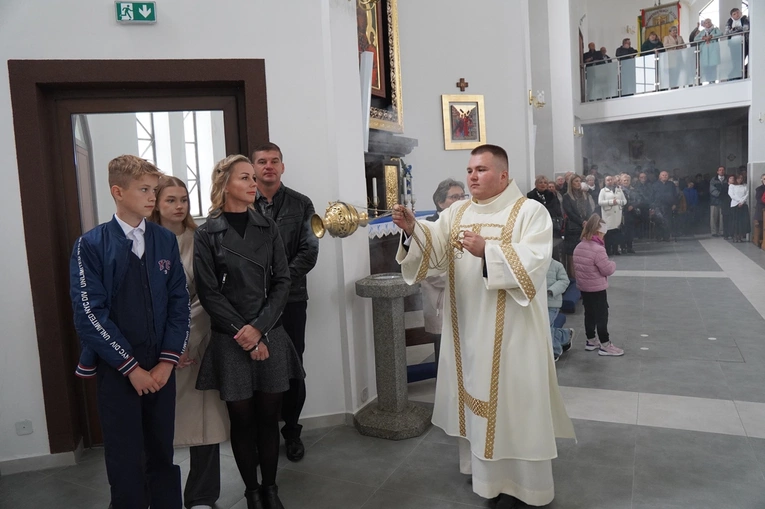 Powięcenie kościoła pw. św. Faustyny w Górze