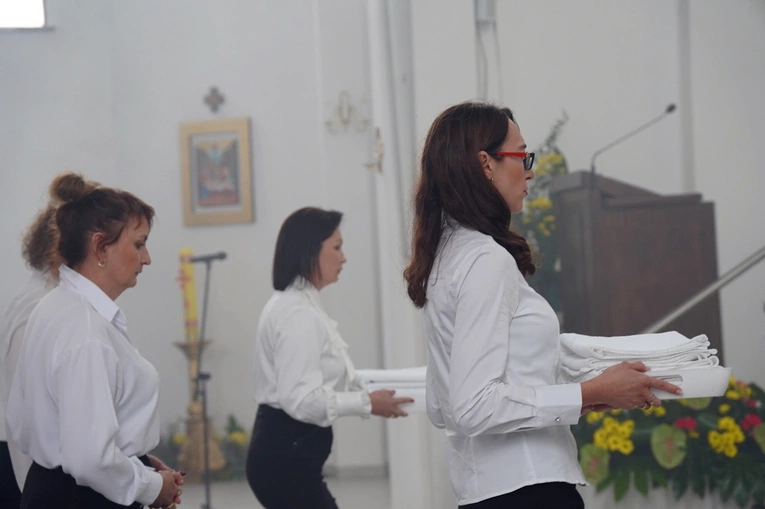 Powięcenie kościoła pw. św. Faustyny w Górze