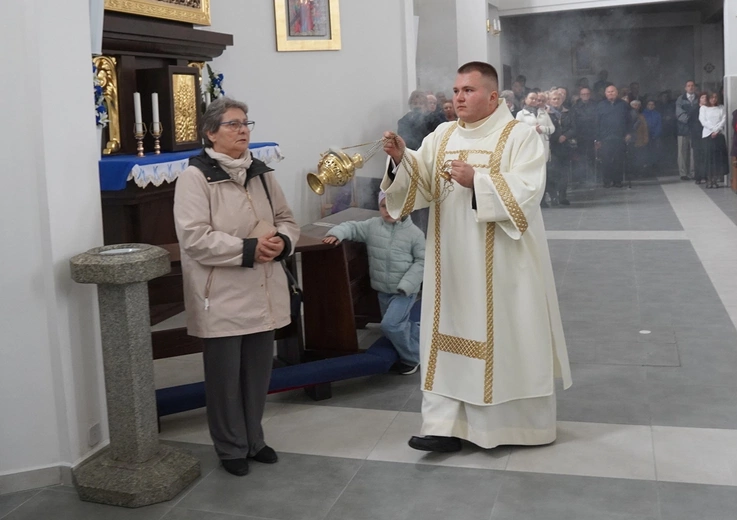 Powięcenie kościoła pw. św. Faustyny w Górze