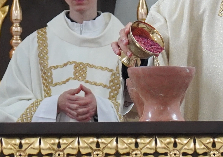 Powięcenie kościoła pw. św. Faustyny w Górze