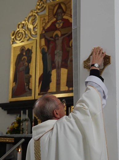 Powięcenie kościoła pw. św. Faustyny w Górze