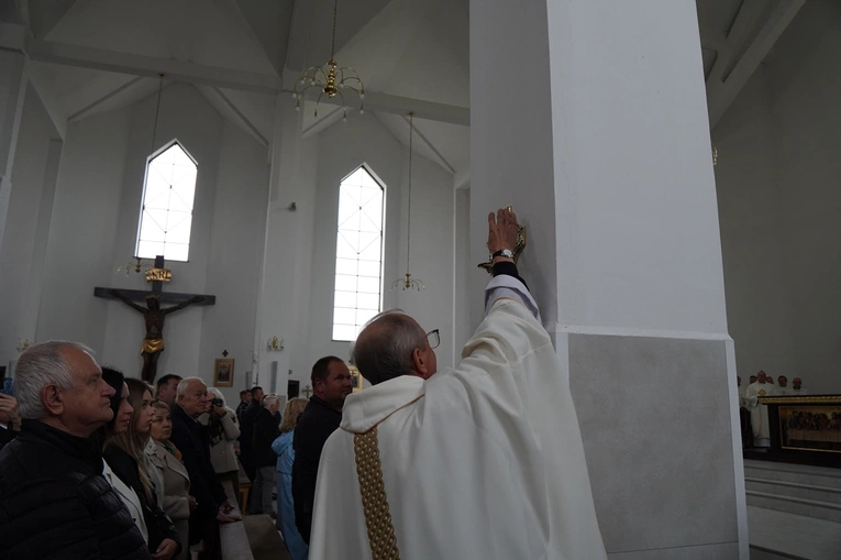 Powięcenie kościoła pw. św. Faustyny w Górze