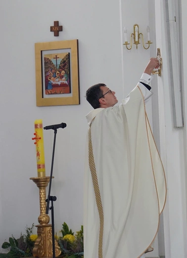 Powięcenie kościoła pw. św. Faustyny w Górze