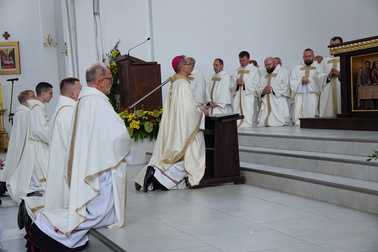 Powięcenie kościoła pw. św. Faustyny w Górze
