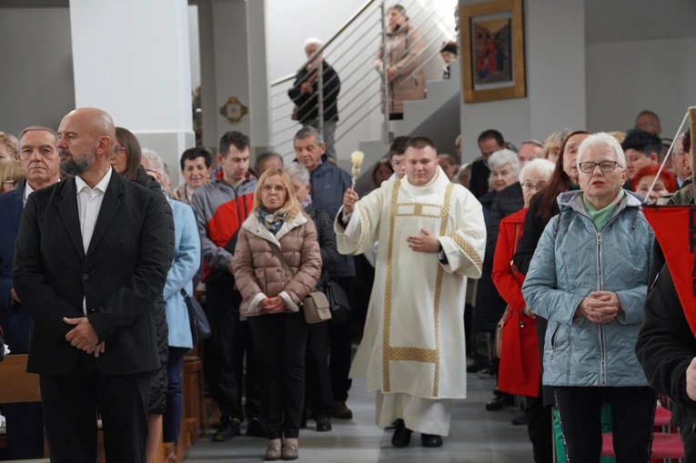 Powięcenie kościoła pw. św. Faustyny w Górze