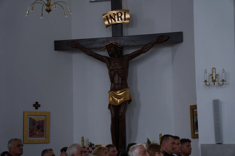 Powięcenie kościoła pw. św. Faustyny w Górze