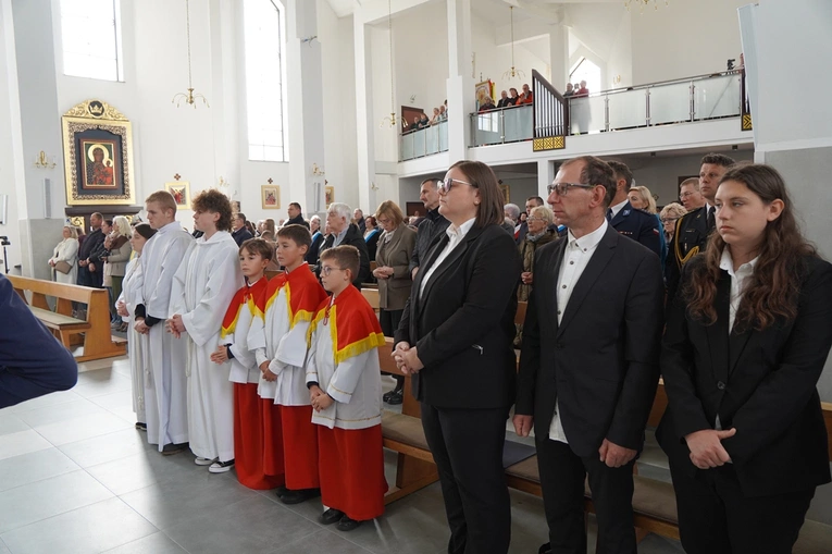 Powięcenie kościoła pw. św. Faustyny w Górze