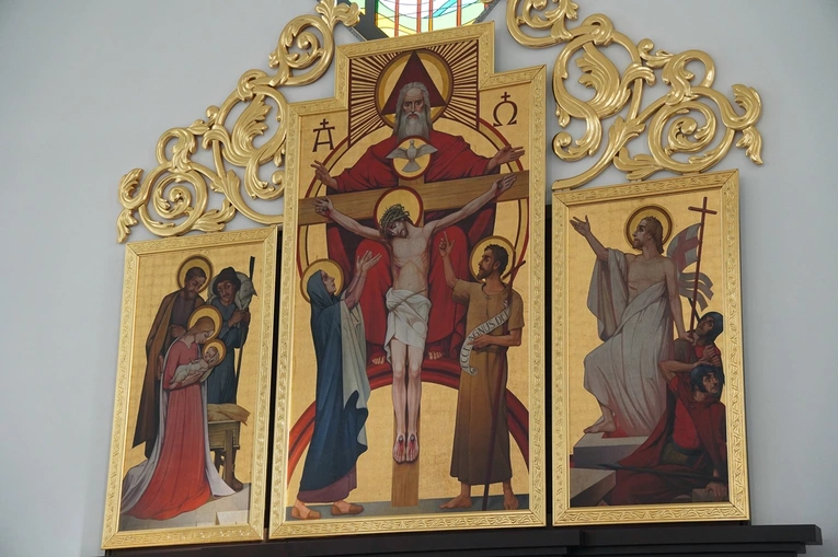 Powięcenie kościoła pw. św. Faustyny w Górze