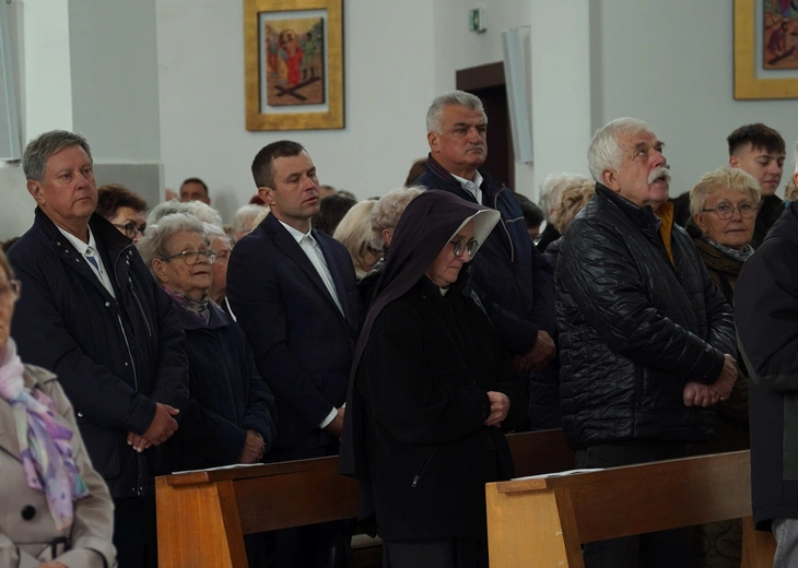 Powięcenie kościoła pw. św. Faustyny w Górze