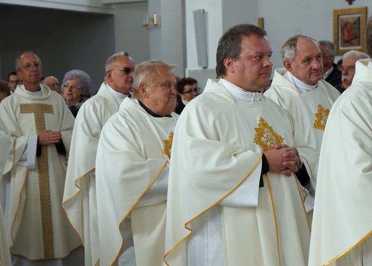 Powięcenie kościoła pw. św. Faustyny w Górze
