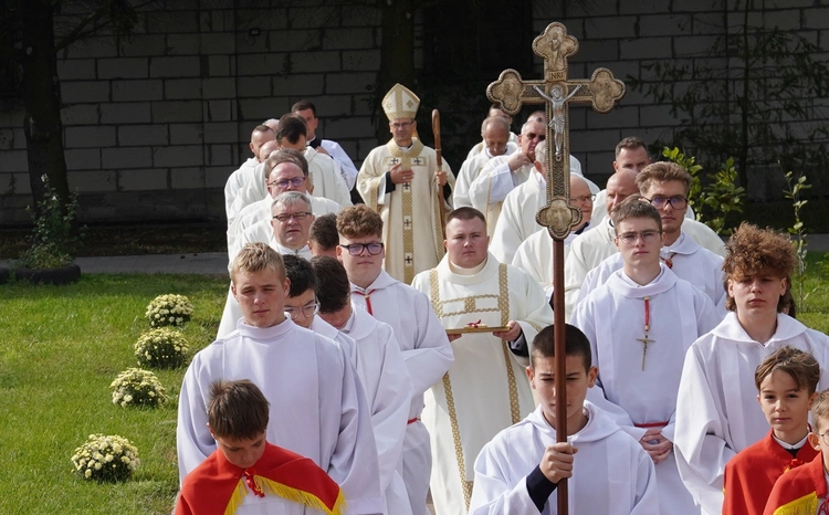 Powięcenie kościoła pw. św. Faustyny w Górze