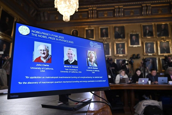 Ogłoszono laureatów Nagrody Nobla w dziedzinie fizyki