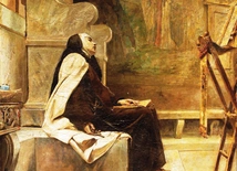 José Alcázar Tejedor Święta Teresa od Jezusa olej na płótnie, 1884 Muzeum Prado, Madryt