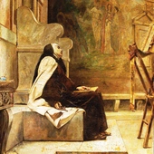 José Alcázar Tejedor Święta Teresa od Jezusa olej na płótnie, 1884 Muzeum Prado, Madryt