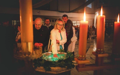 Wydarzenie zwieńczyło odnowienie przyrzeczeń chrzcielnych.