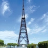 Drewniana wieża antenowa o wysokości  111 metrów powstała  w 1935 roku. Obecnie w otaczającym ją kompleksie znajduje się jeden z oddziałów muzeum.