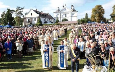 Mszy św. przewodniczył  bp Marek Solarczyk.