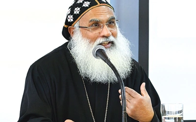 Gość mówił o syromalankarskim Kościele katolickim. 