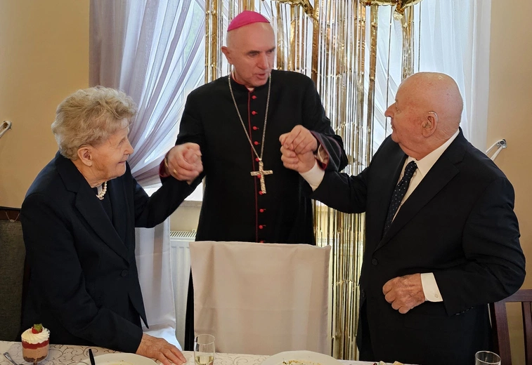 70-lecie małżeństwa z Ostropy