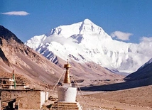 Mount Everest od strony Tybetu