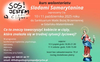 Śladami Samarytanina - jak towarzyszyć kobietom w ciąży w trudnej sytuacji