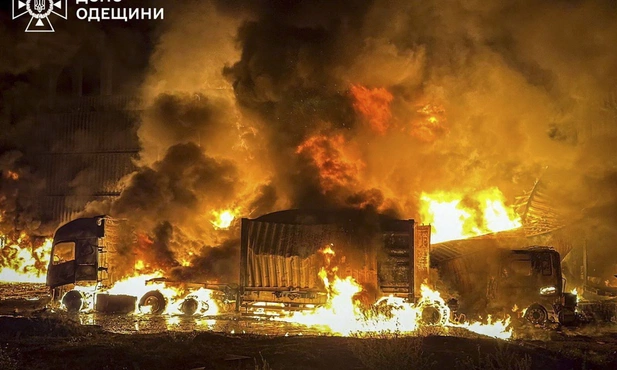 Tak było noc wcześniej w Odessie