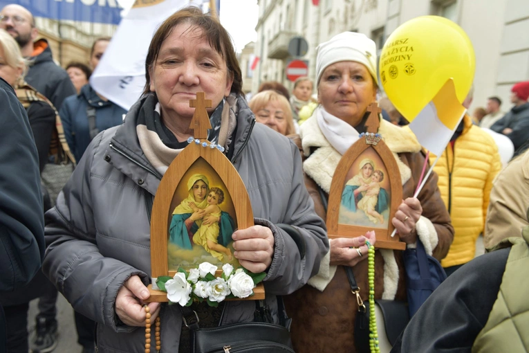 Marsz dla życia i rodziny w Nowy Sączu