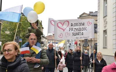 Marsz dla życia i rodziny w Nowy Sączu