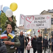 Marsz dla życia i rodziny w Nowy Sączu