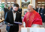 Leon XIV przyjął prezydenta Chile