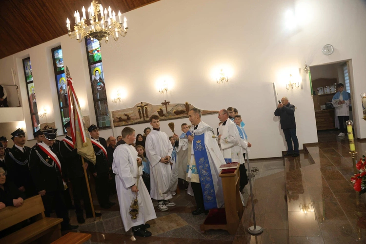 Poświęcenie kościoła po remoncie