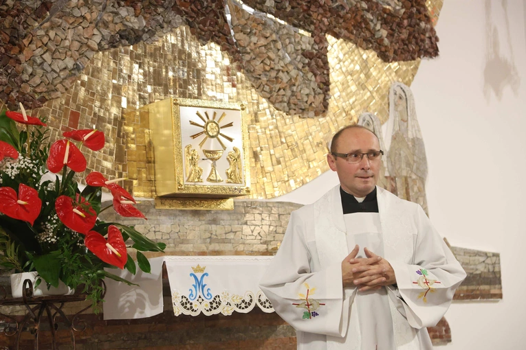 Poświęcenie kościoła po remoncie
