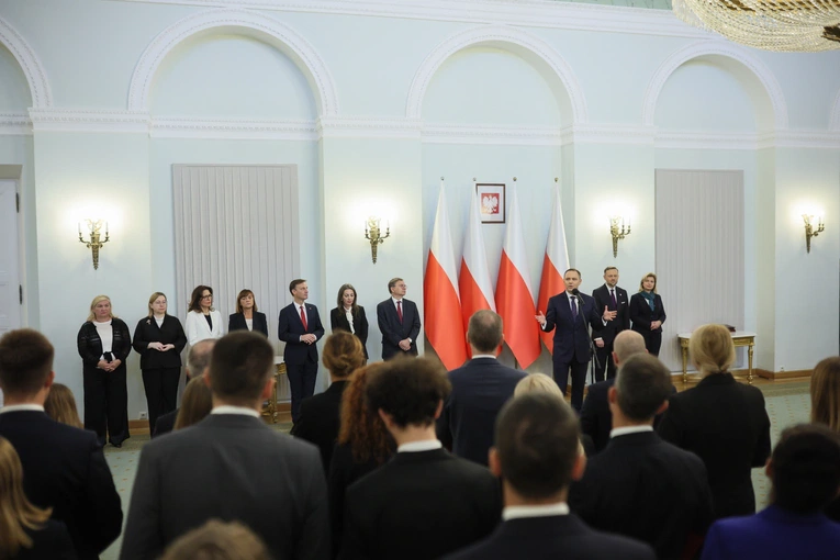 Podczas wręczenia nominacji