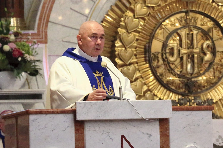 Obecnie proboszczem parafii jest o. Mariusz Simonicz. 