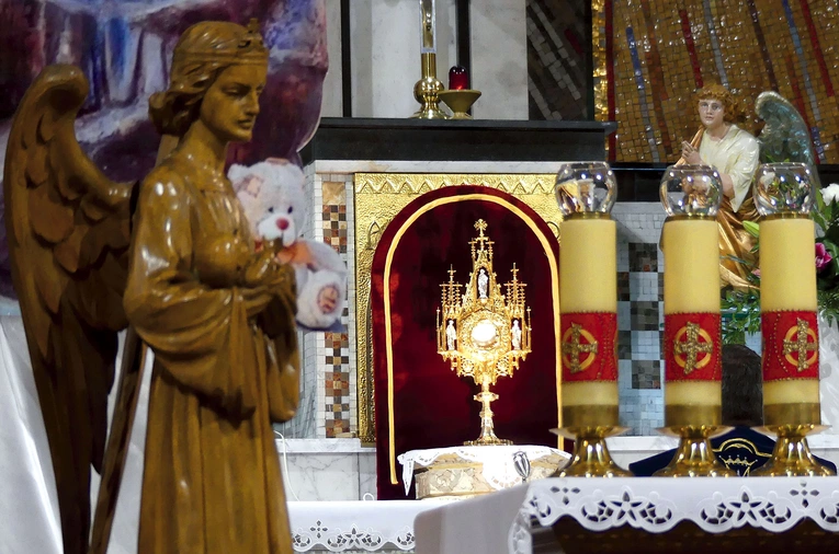 Najświętszy Sakrament będzie tu można adorować nieustannie.