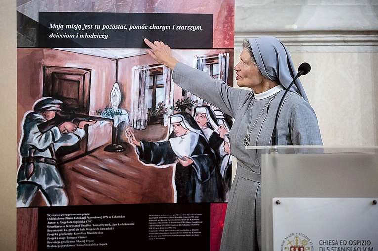 O postawie błogosławionych mówiła s. Angela Krupińska CSC.