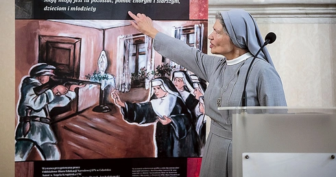 O postawie błogosławionych mówiła s. Angela Krupińska CSC.