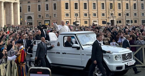 Pielgrzymi z archidiecezji katowickiej na audiencji generalnej papieża Leona XIV