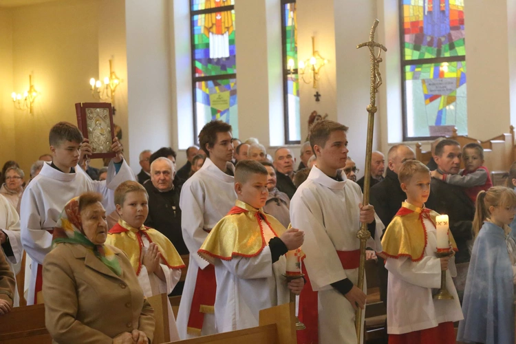 Witraże w Dębowej