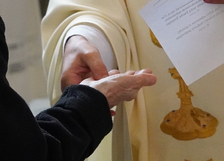 Pielgrzymka chorych, a także uczniów szkoły imienia św. Jadwigi u swojej patronki
