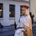 Pielgrzymka mieszkańców Trzebnicy do grobu św. Jadwigi Śląskiej - poświęcenie sztandaru gminy