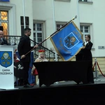 Pielgrzymka mieszkańców Trzebnicy do grobu św. Jadwigi Śląskiej - poświęcenie sztandaru gminy