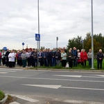 Odsłonięcie i poświęcenie tablicy na rondzie św. Jadwigi Śląskiej