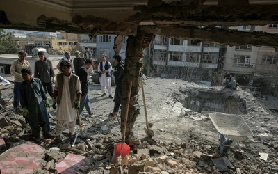 Zniszczenia w Kabulu po rzekomych pakistańskich atakach