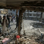 Zniszczenia w Kabulu po rzekomych pakistańskich atakach